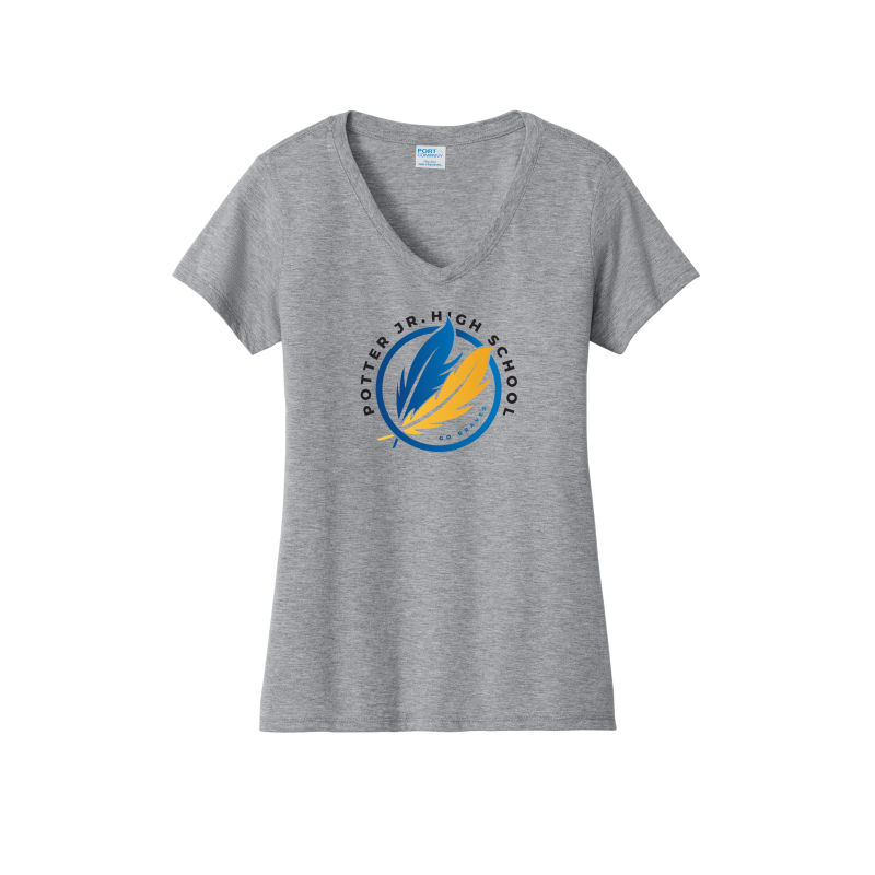 Potter Jr. High Women's V-Neck Shirt
