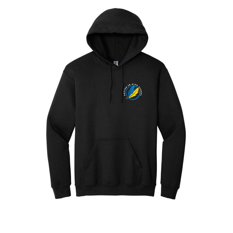 Potter Jr. High YOUTH LEFT CHEST ONLY- Hoodie