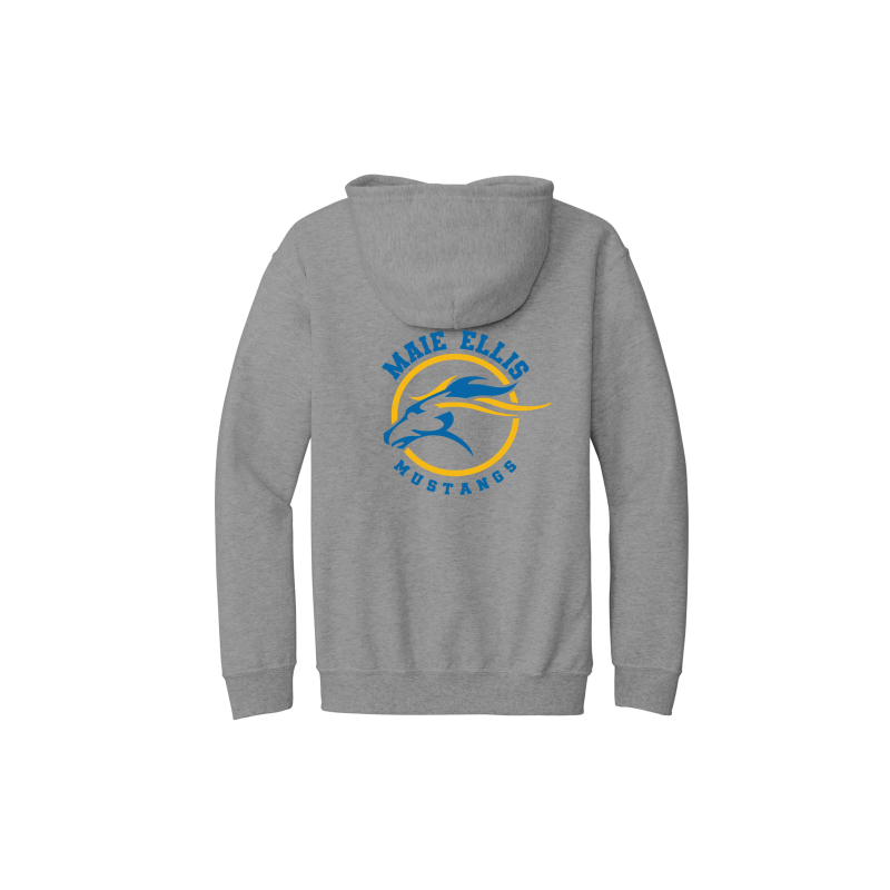 YOUTH-Maie Ellis Full Zip Up Hoodie (Left Chest/Back Logo)