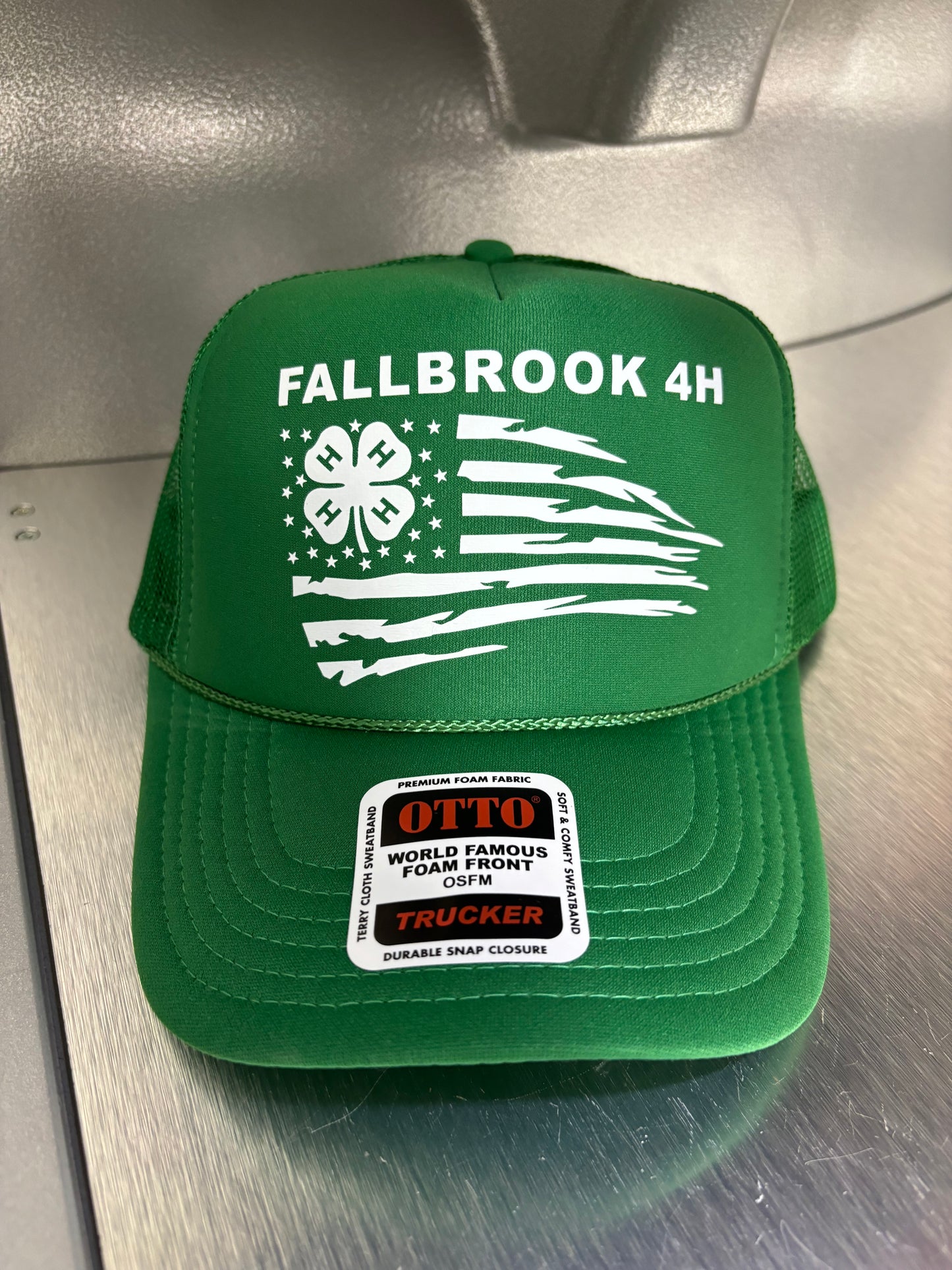 Flag 4-H FOAM Trucker Hat