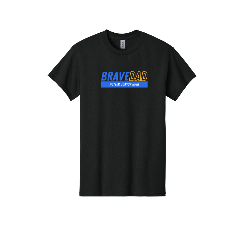 Potter Jr. High -BRAVE Dad-ADULT Shirt