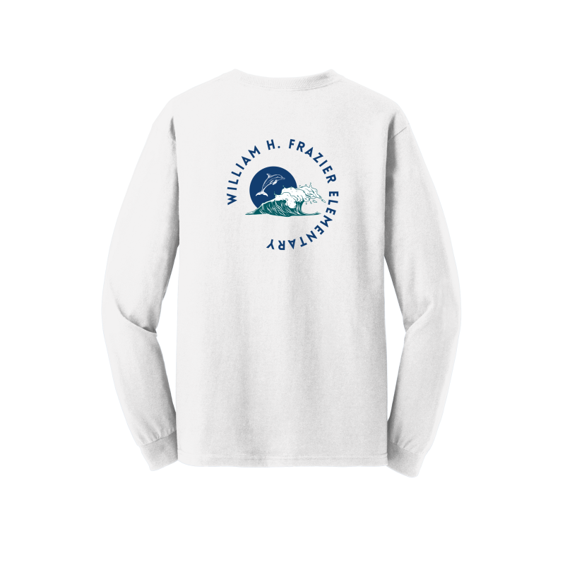 Frazier ADULT Left Chest/Back Design -Long Sleeve Shirt