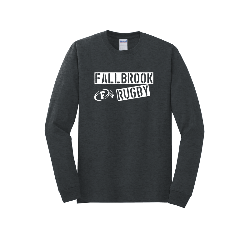 Fallbrook Rugby Stencil YOUTH (Unisex Shirt/Long sleeve/Crewneck/Hoodie)