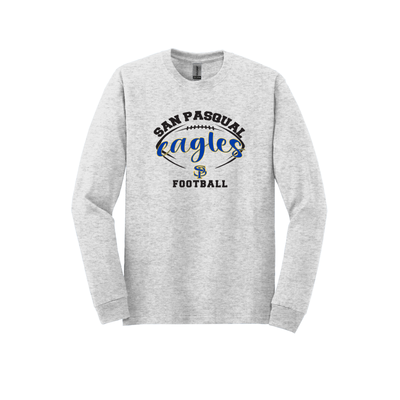 San Pasqual SP Script Football Design - Long Sleeve Shirt