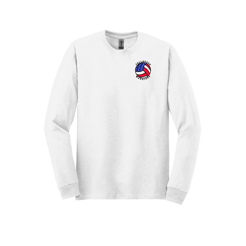 American Flag Volleyball - Long Sleeve Shirt