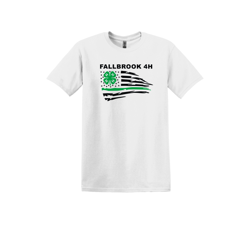Fallbrook 4-H YOUTH Unisex Shirt - Front Design