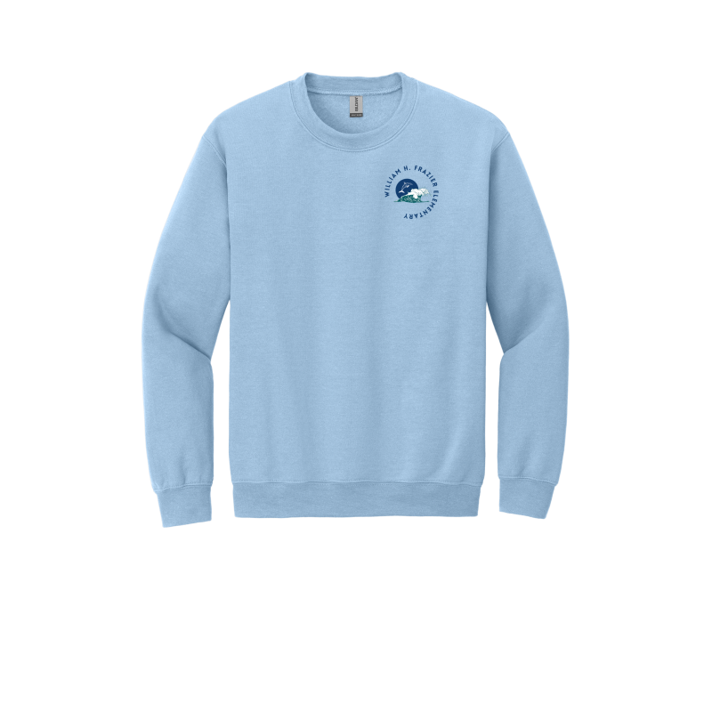 Frazier ADULT Left Chest/Back Design- Crewneck Sweatshirt