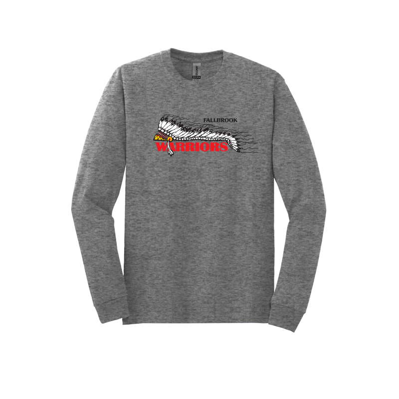 Warriors Headdress Unisex Long Sleeve Shirt-FHS Water Polo