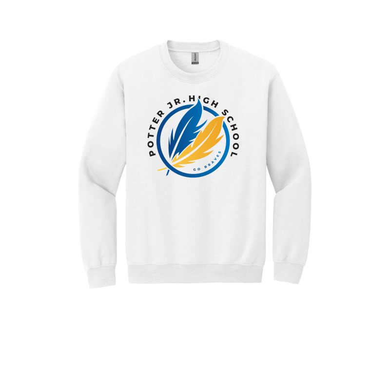 Potter Jr. High ADULT Crewneck Sweatshirt