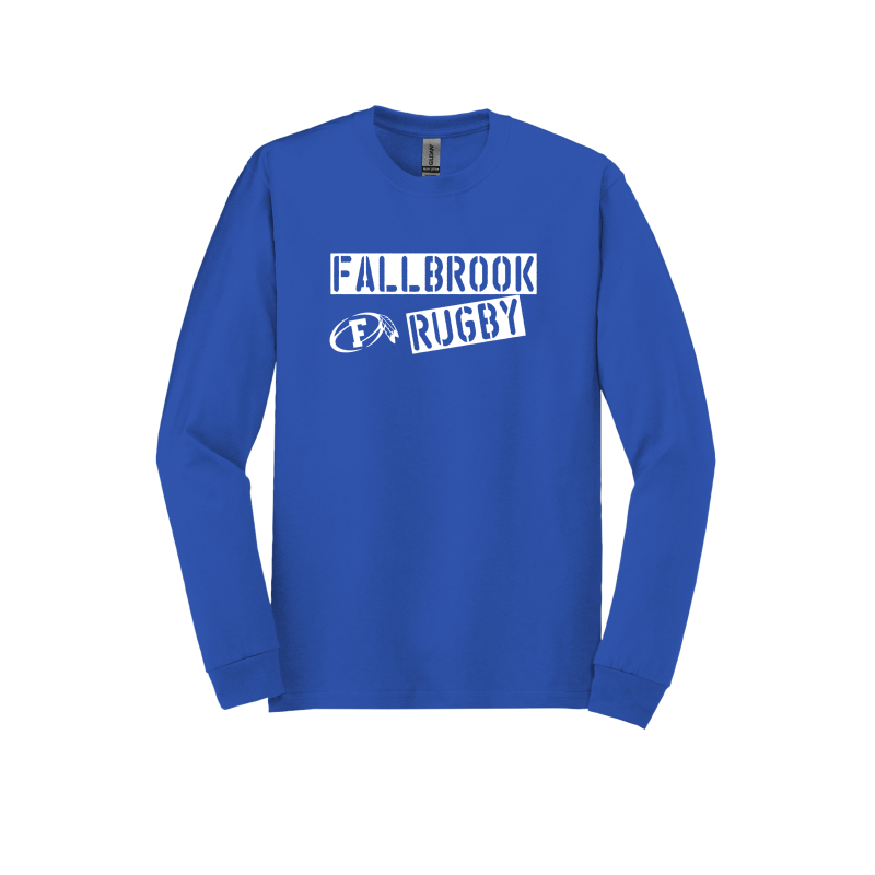 Fallbrook Rugby Stencil YOUTH (Unisex Shirt/Long sleeve/Crewneck/Hoodie)