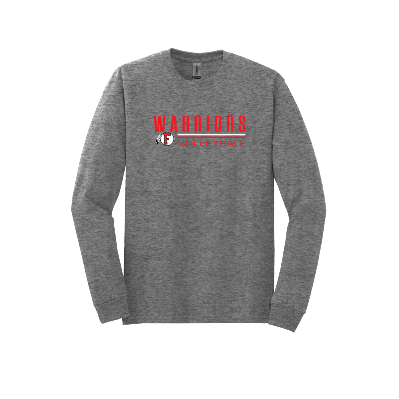 Stripe Warriors Volleyball - Long Sleeve Shirt