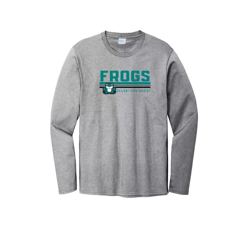 Stripe Frogs Design- YOUTH Long Sleeve Shirt