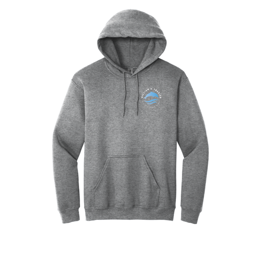EMBROIDERED -Frazier Dolphin Logo- ADULT Hoodie