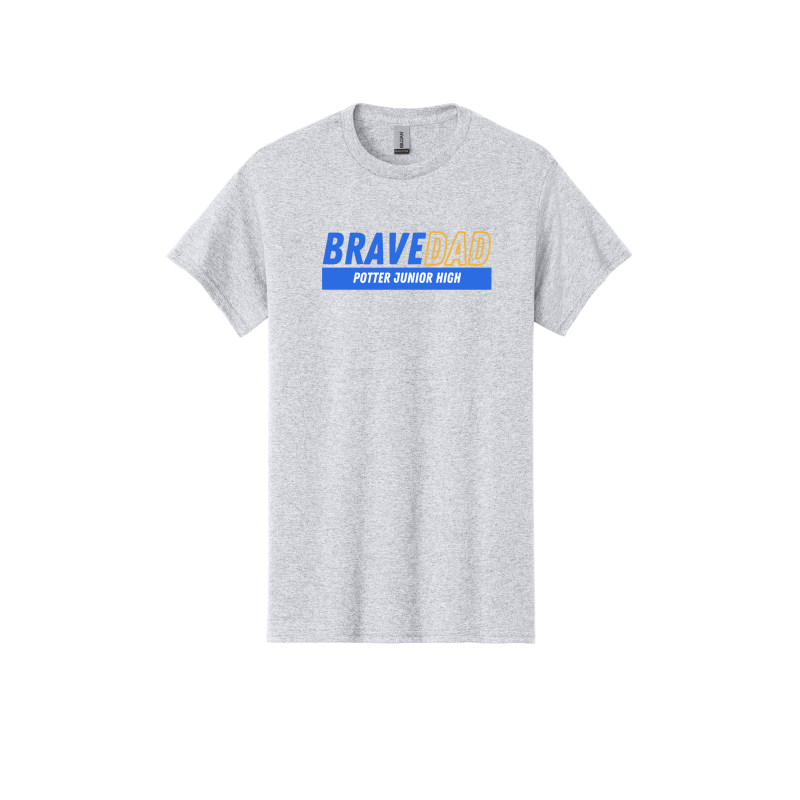 Potter Jr. High -BRAVE Dad-ADULT Shirt