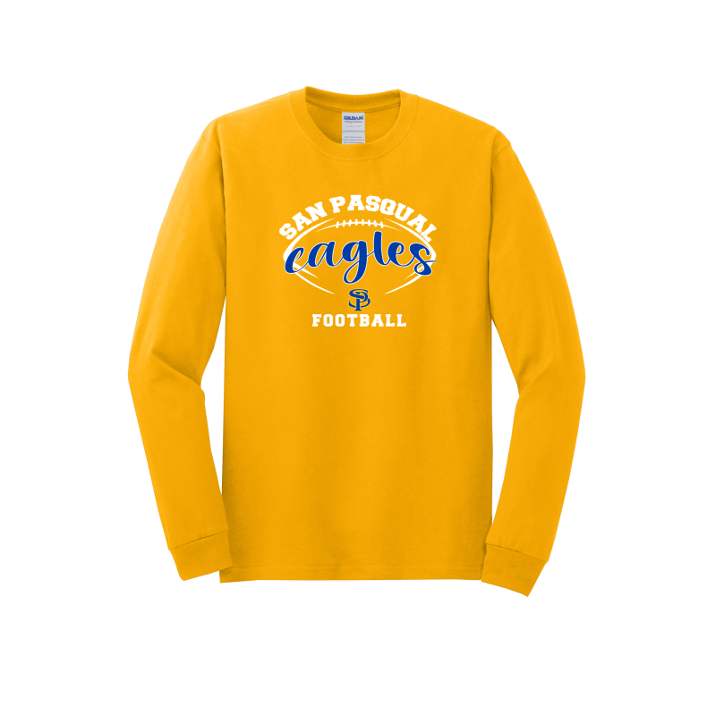 San Pasqual SP Script Football Design - Long Sleeve Shirt