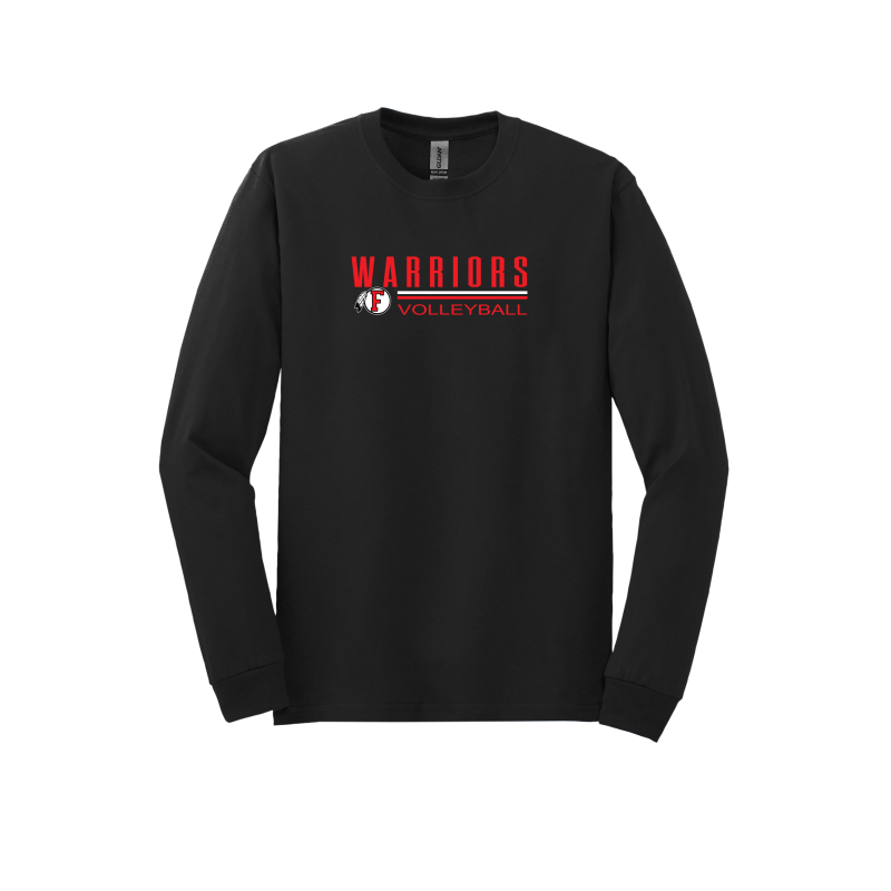 Stripe Warriors Volleyball - Long Sleeve Shirt