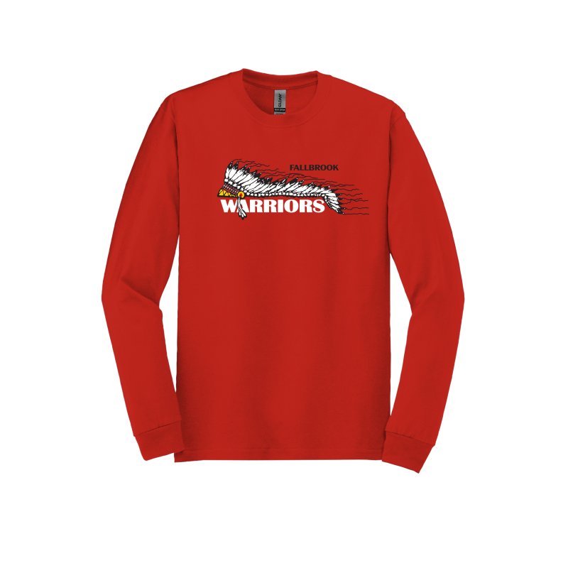 Warriors Headdress Unisex Long Sleeve Shirt-FHS Water Polo