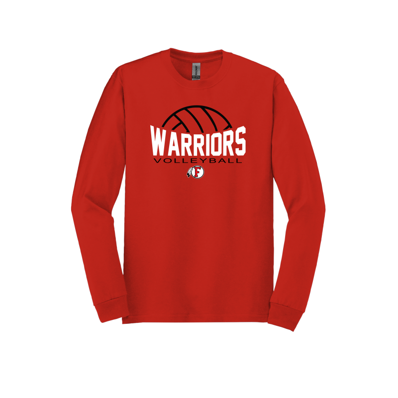 Warriors Volleyball - Long Sleeve Shirt