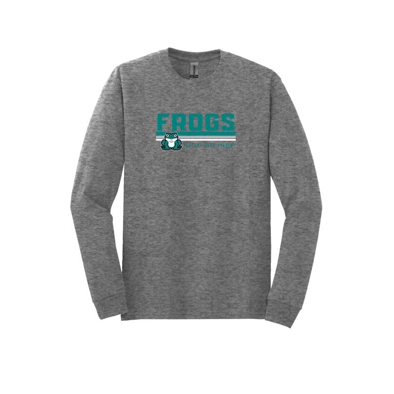 Stripe Frogs Design-ADULT Unisex Long Sleeve Shirt