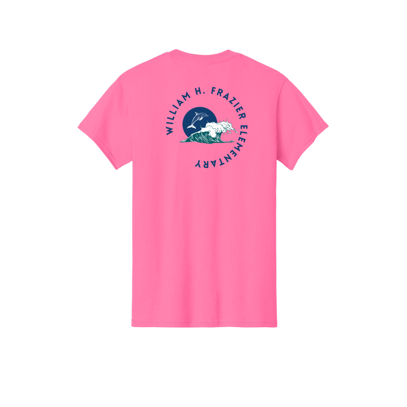 Frazier Colorful ADULT Left Chest/Back Design Logo