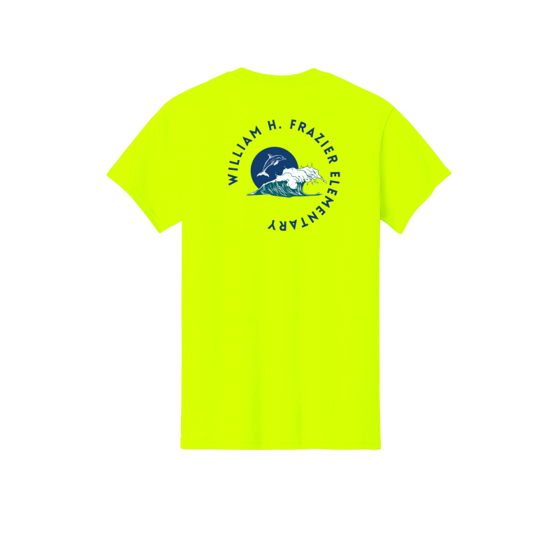 Frazier Colorful ADULT Left Chest/Back Design Logo
