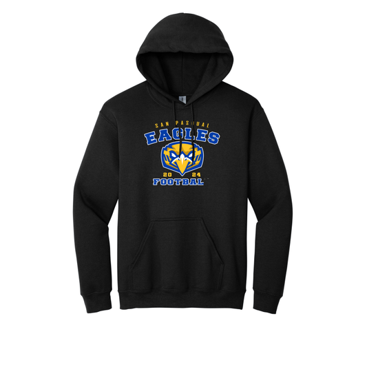 San Pasqual Forward Eagle Design -YOUTH Hoodie