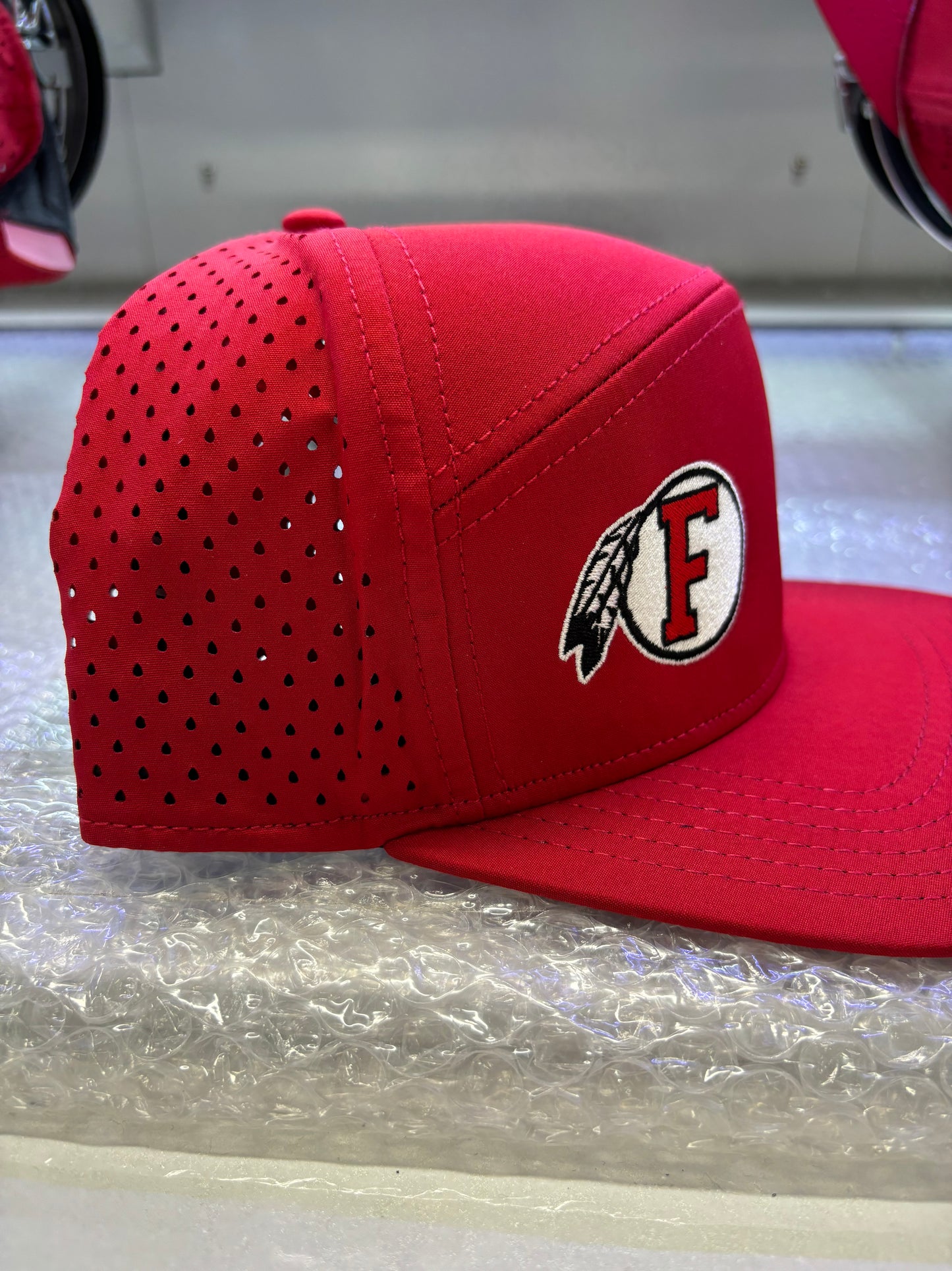 *Hats & Flats* Water/Sweat Repellent Hat- Embroidered Fallbrook Logo -FPW CHEER