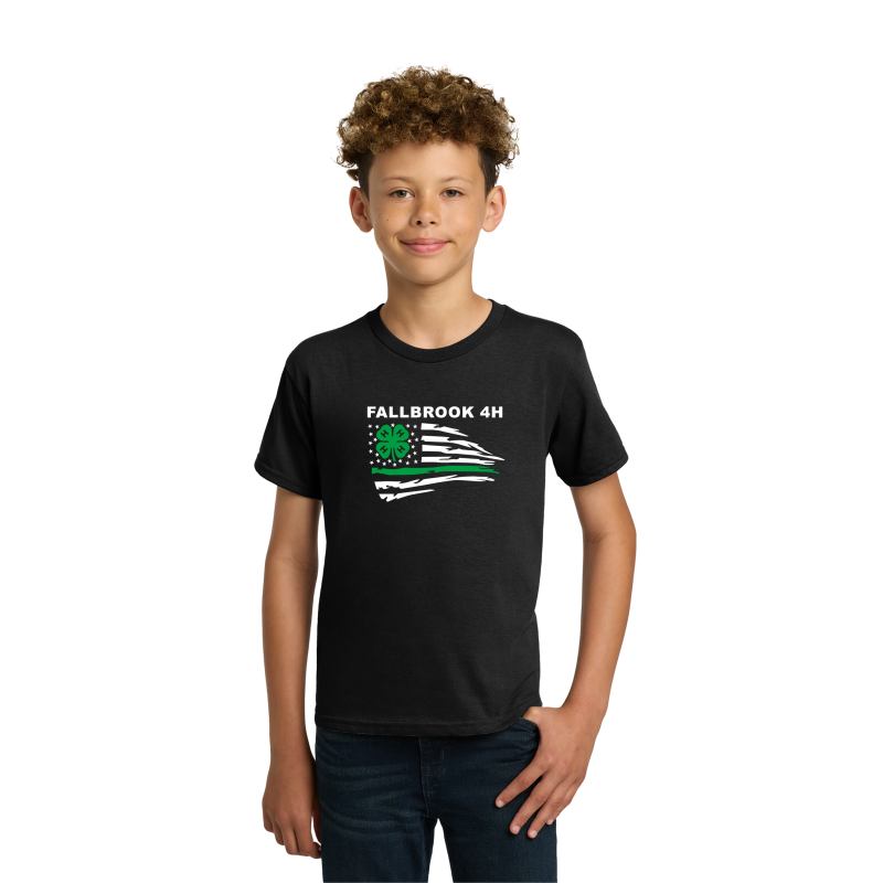 Fallbrook 4-H YOUTH Unisex Shirt - Front Design