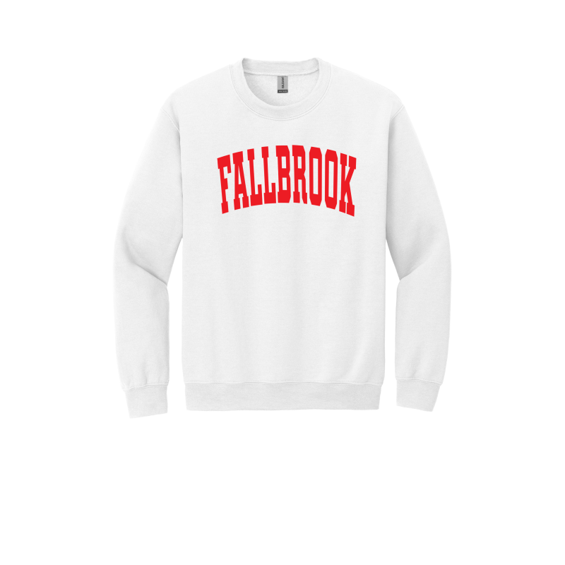 FALLBROOK - Unisex Adult/Youth-Crewneck Sweatshirt-FHS Water Polo