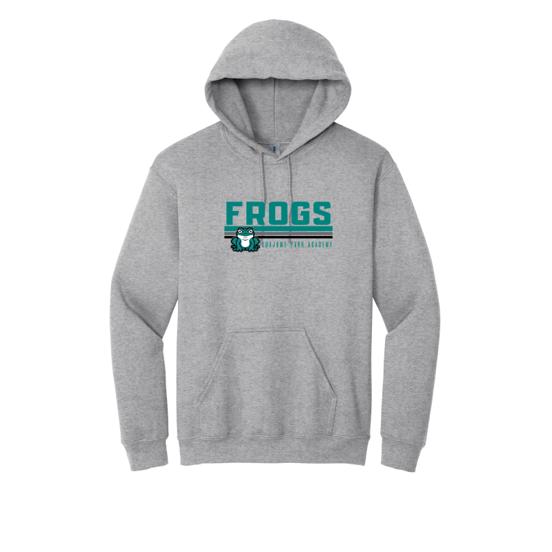 Stripe Frogs Design- YOUTH Hoodie