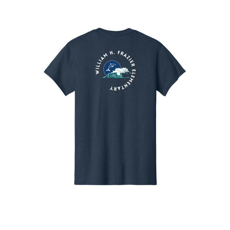 Frazier Elementary ADULT Left Chest/Back Design Shirt