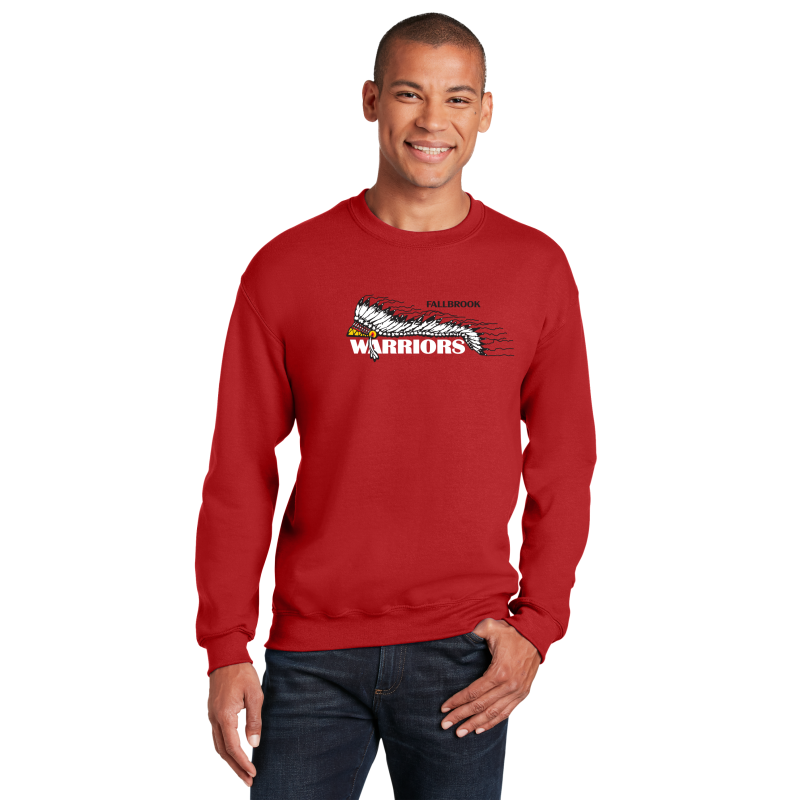 Warriors Headdress Unisex Crewneck Sweatshirt-FHS Water Polo