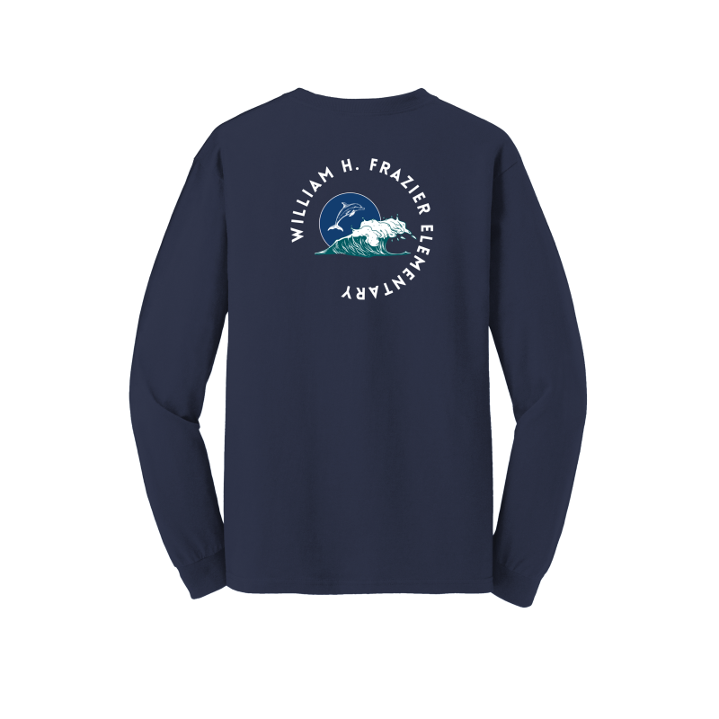 Frazier ADULT Left Chest/Back Design -Long Sleeve Shirt