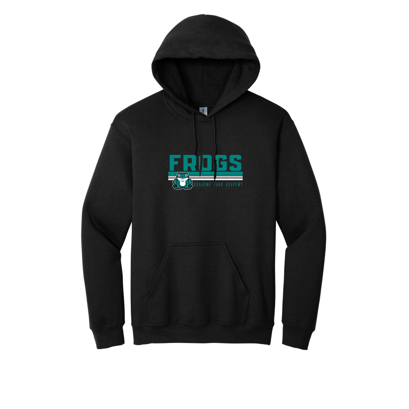 Stripe Frogs Design- YOUTH Hoodie
