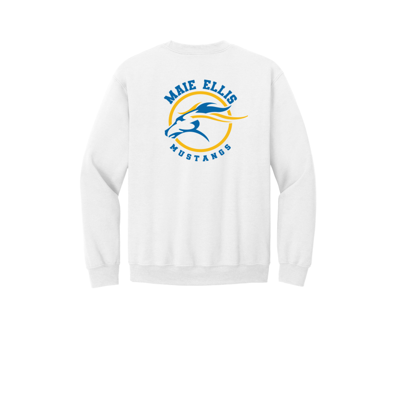 YOUTH- Maie Ellis Crewneck Sweatshirt (Left Chest/Back Logo)