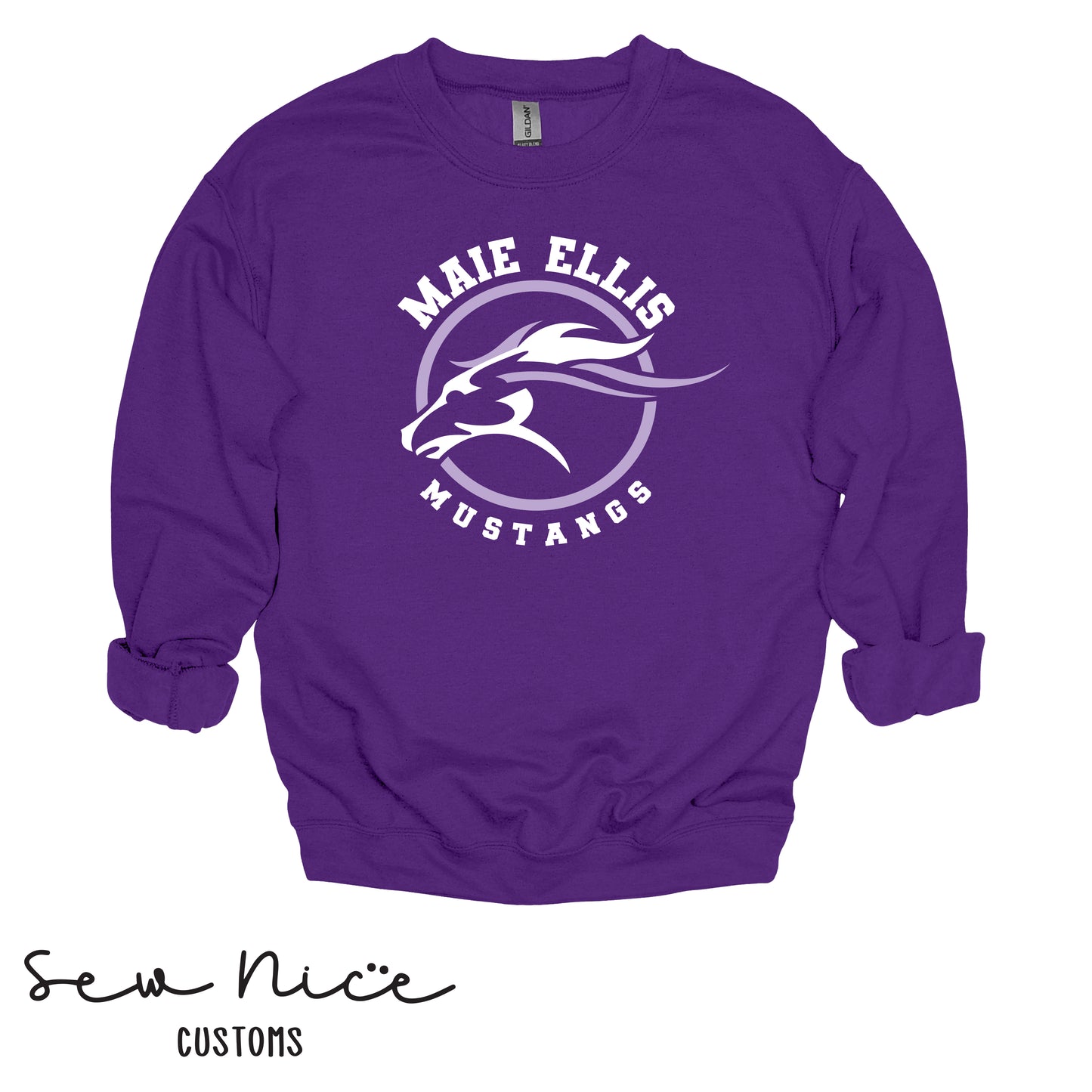 Maie Ellis- Military Child Month- Adult Crewneck Sweatshirt