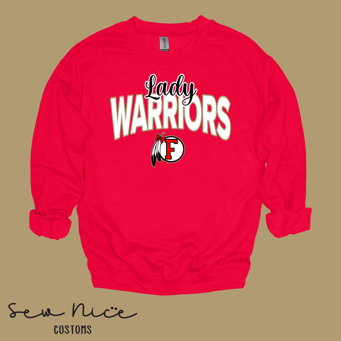 Lady Warriors - Crewneck Sweatshirt