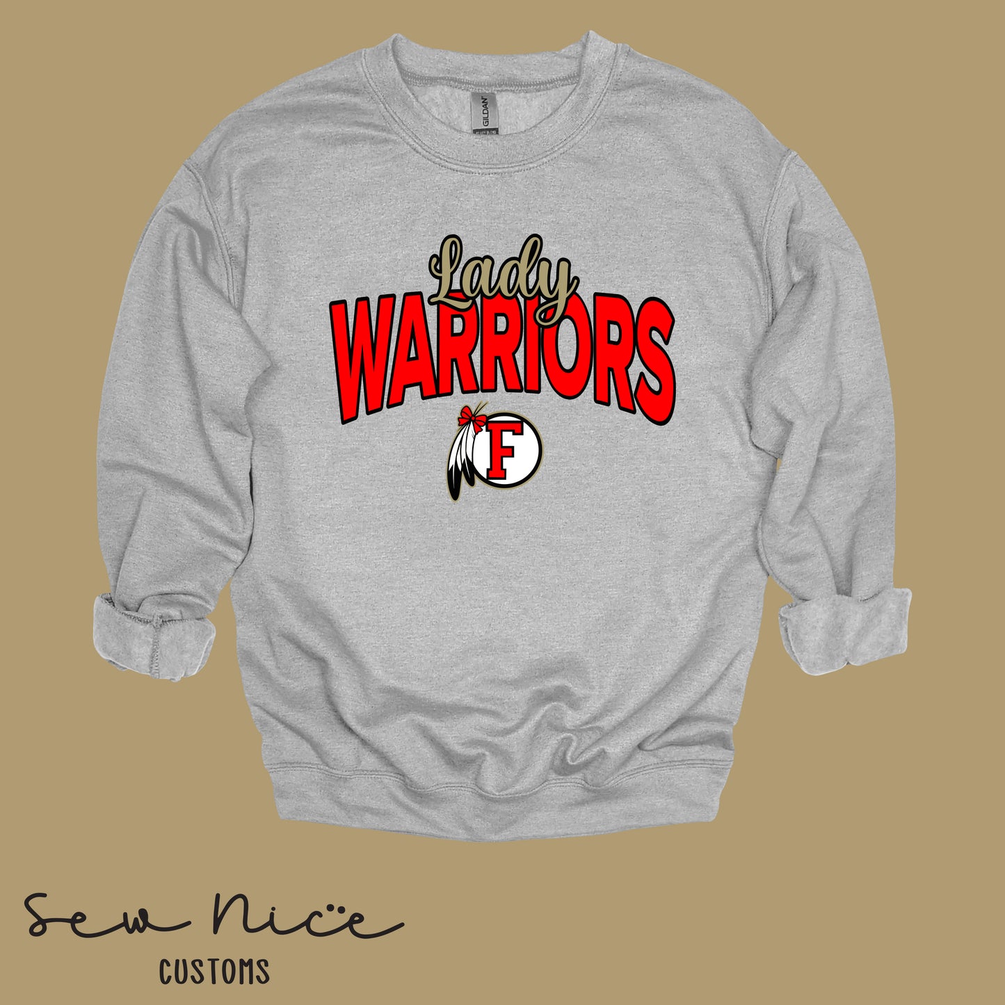 Lady Warriors - Crewneck Sweatshirt