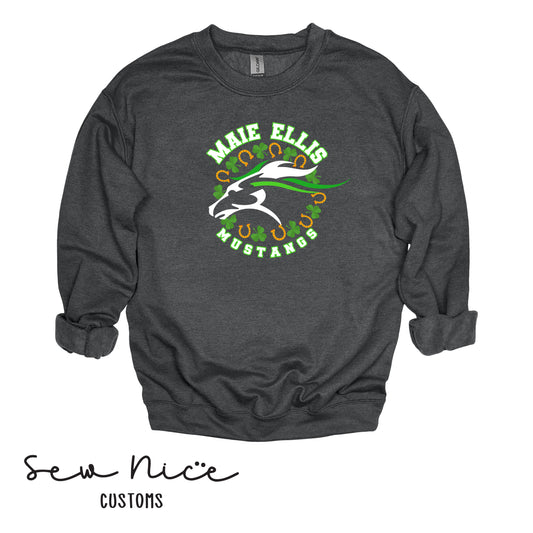 YOUTH-Maie Ellis St. Patrick's Day Crewneck