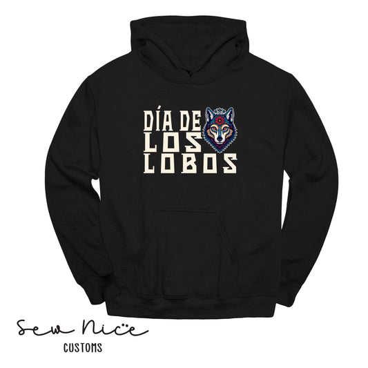 Dia De Los Lobos- Unisex Adult/Youth Hoodie