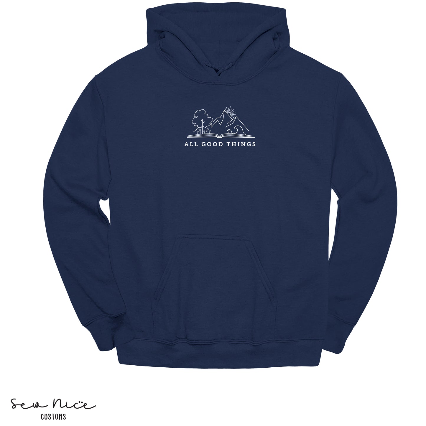 All Good Things-EMBROIDERED- Unisex Adult/Youth Hoodie