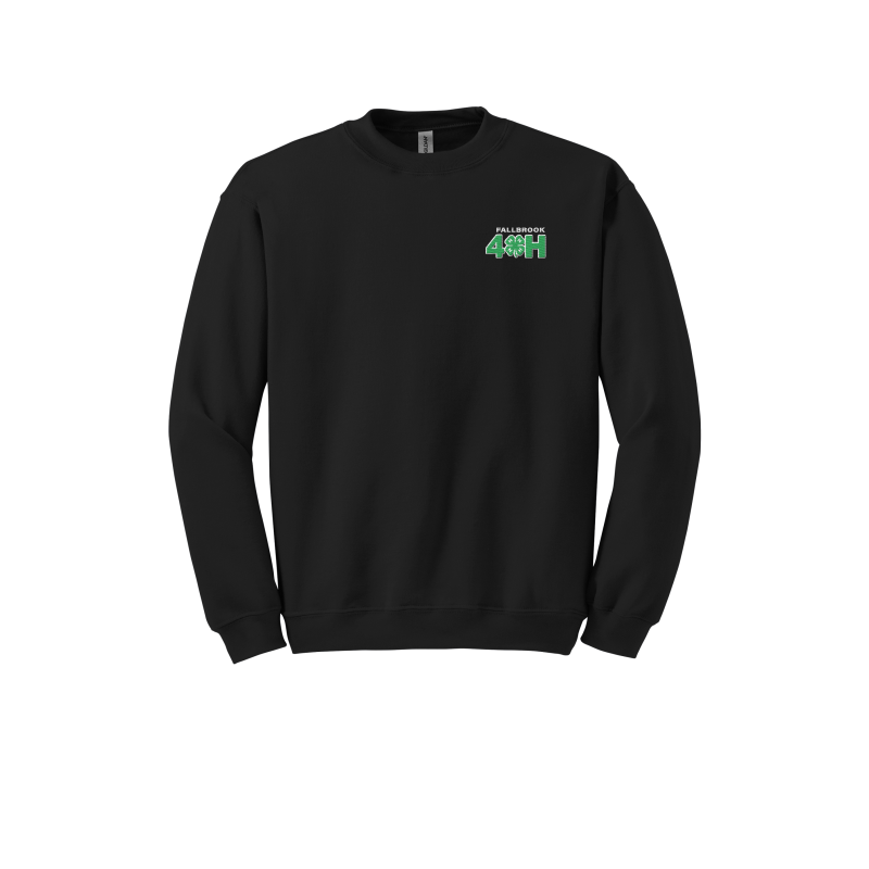 Embroidered 4H ADULT Crewneck Sweatshirt (No back design)