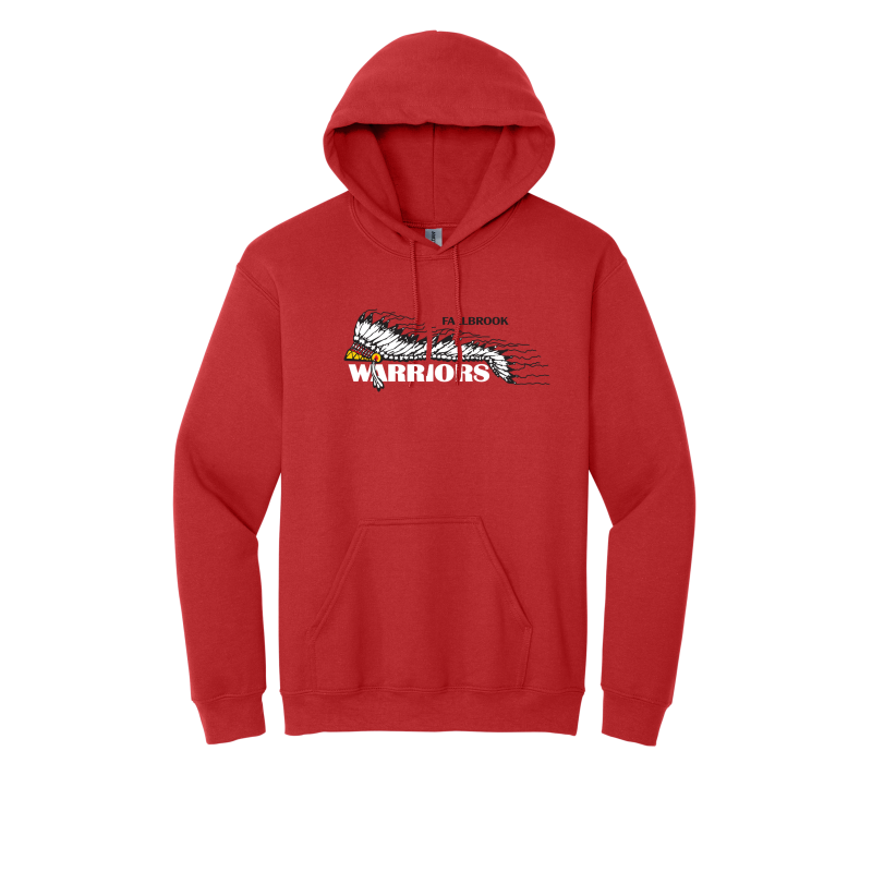 Warriors Headdress Unisex Hoodie -FHS Water Polo