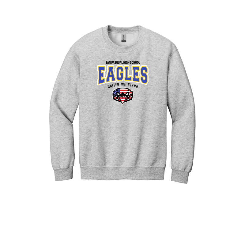 San Pasqual American Flag Eagle- Crewneck Sweatshirt