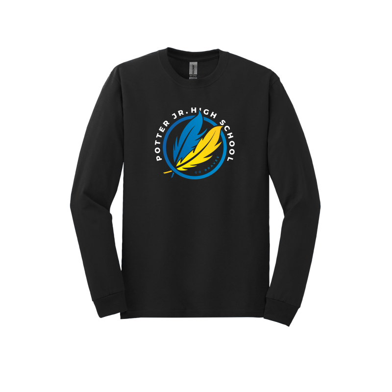 Potter Jr. High ADULT Long Sleeve Shirt