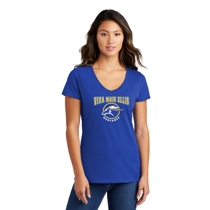 Women's V-Neck-Viva Maie Ellis Women