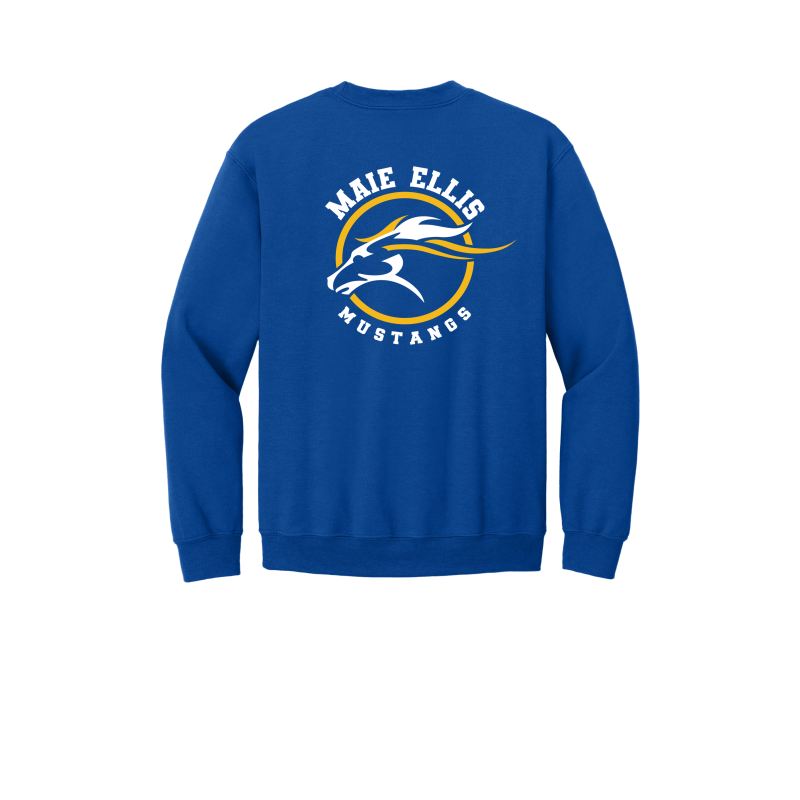 YOUTH- Maie Ellis Crewneck Sweatshirt (Left Chest/Back Logo)