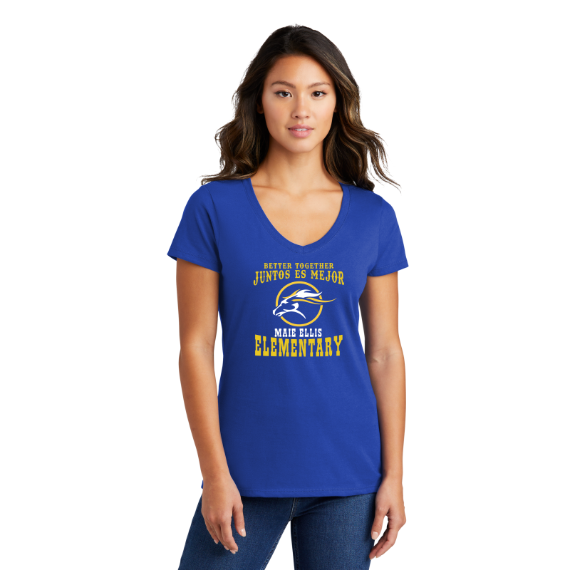 Women's V-Neck- Better Together/Juntos Es Mejor