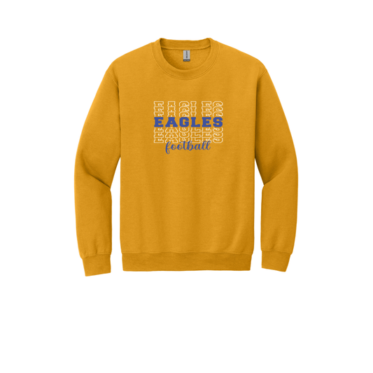 San Pasqual Stacked Design- Crewneck Sweatshirt