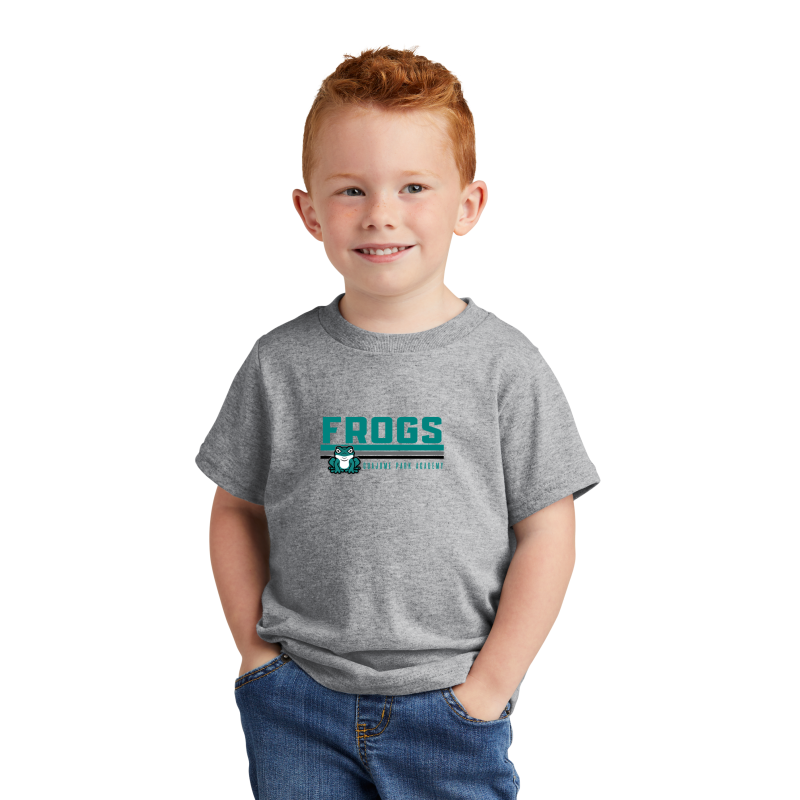 Stripe Frogs Design- TODDLER Shirt